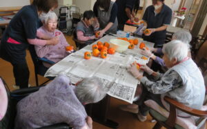 吊るし柿作り