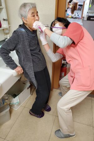 訪問歯科衛生士さんの来訪日